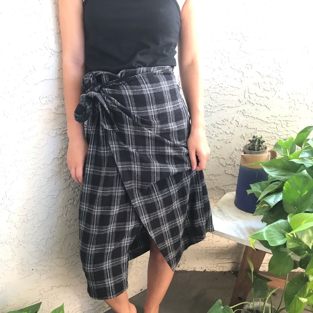 Plaid skirt